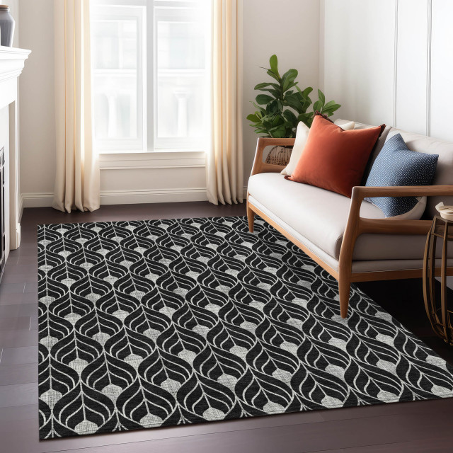 Machine Washable Indoor/Outdoor Chantille ACN931 Rug, 2'6
