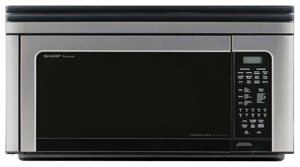 1.1 Cf Carousel Over-The-Range Microwave, Convection, 850W - Stainless