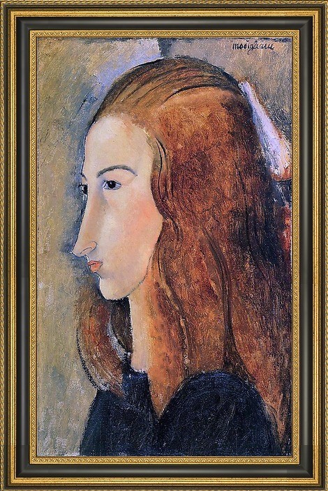 Amedeo Modigliani Portrait of Jeanne Hebuterne - 16