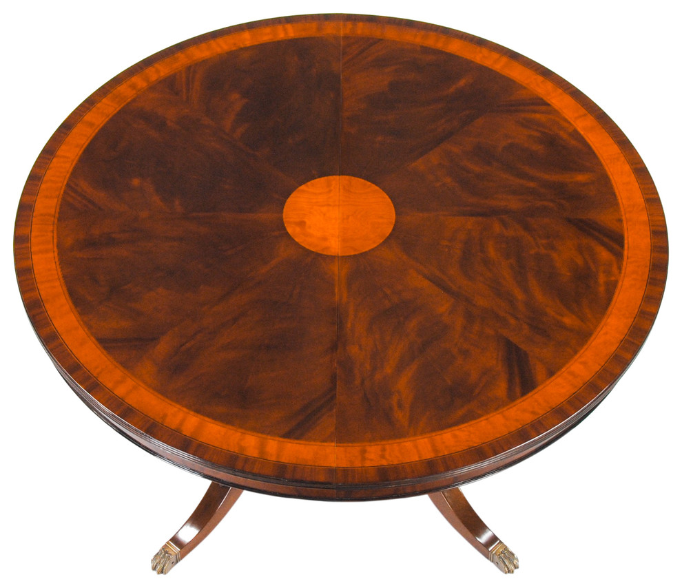 54 "- 90 " Round Mahogany Table