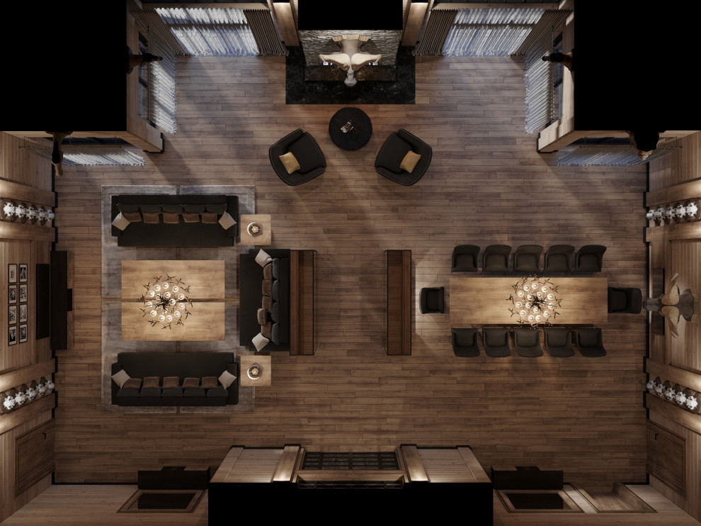 Загородный дом в стиле шале