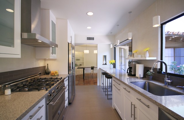 Desert Courtyard Kitchen trendy-koekken