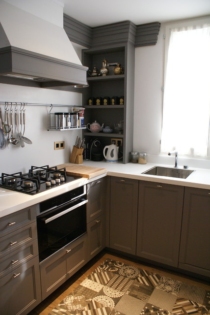 Loft con terraza kitchen