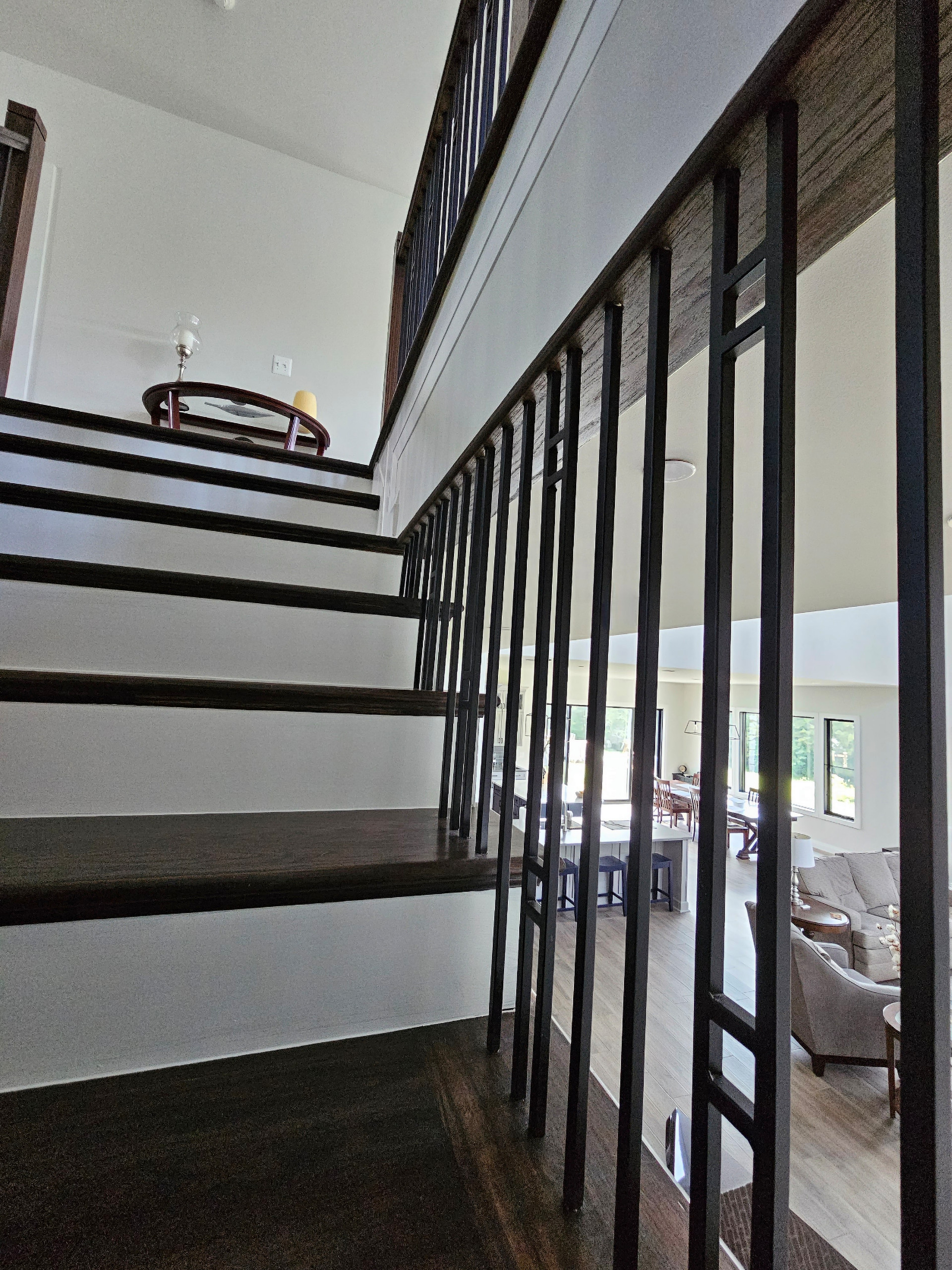 109_Impressive Floating Staircase in Countryside Retreat, Upper Marlboro, MD