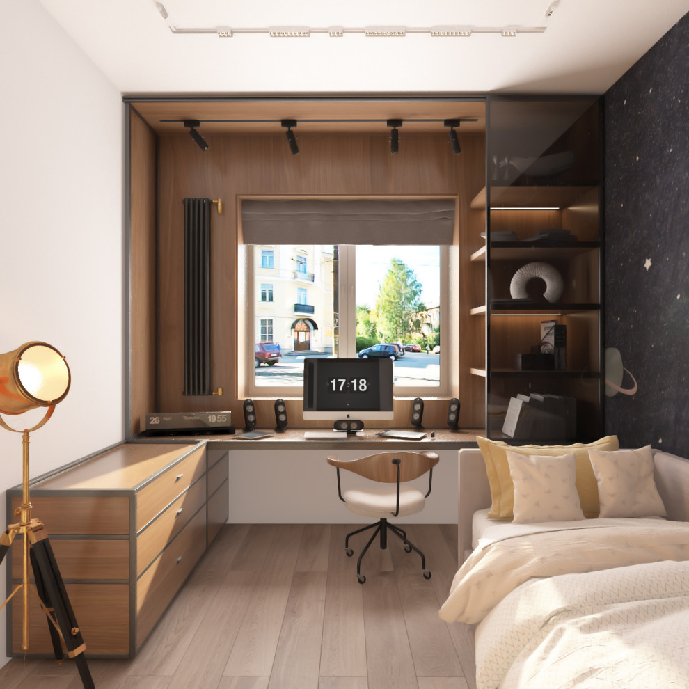 Современный лофт с нотками терракота