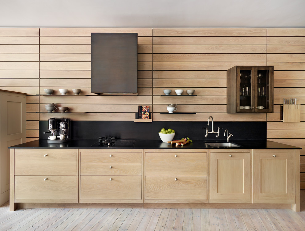 Inspiration for a contemporary kitchen in Oxfordshire.