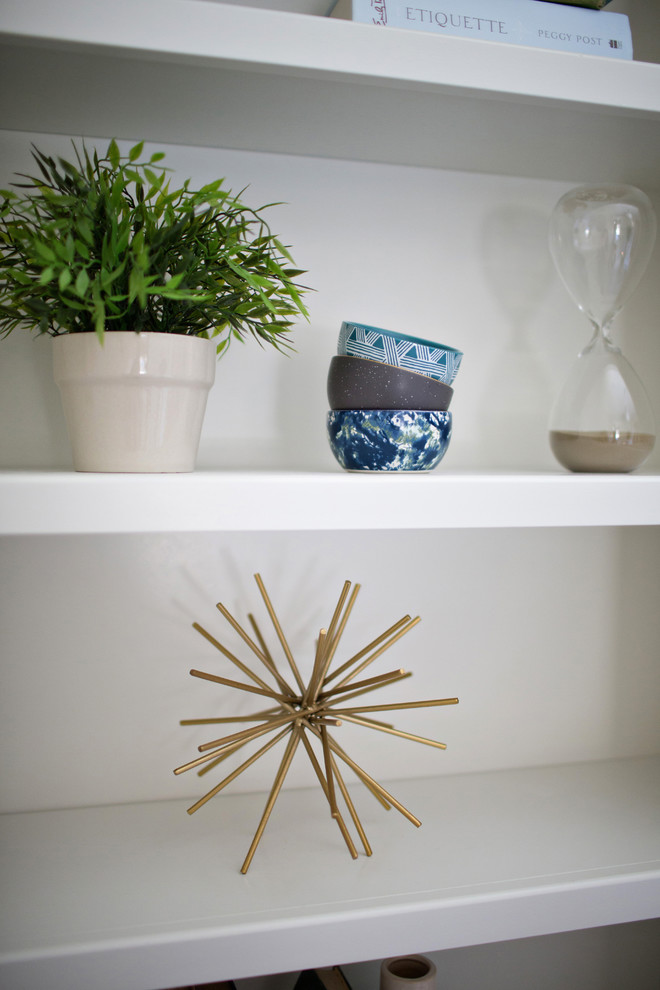 Inspiration for a transitional home design remodel in Phoenix