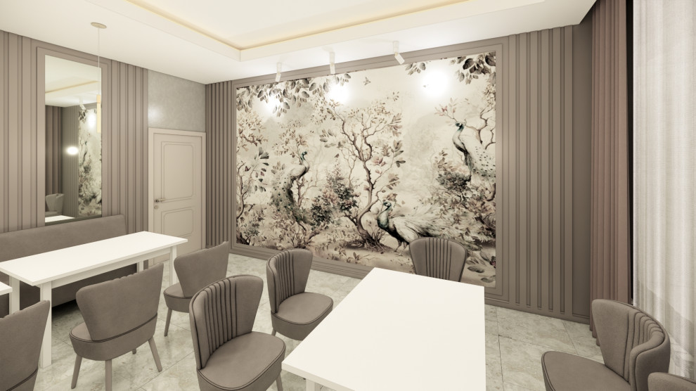 Дизайн интерьера Столовой в п.Кошки