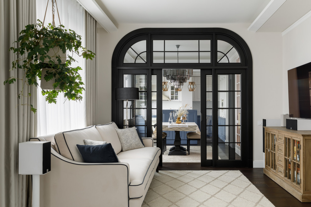 Реализованный проект квартиры 240м², ЖК Смольный проспект