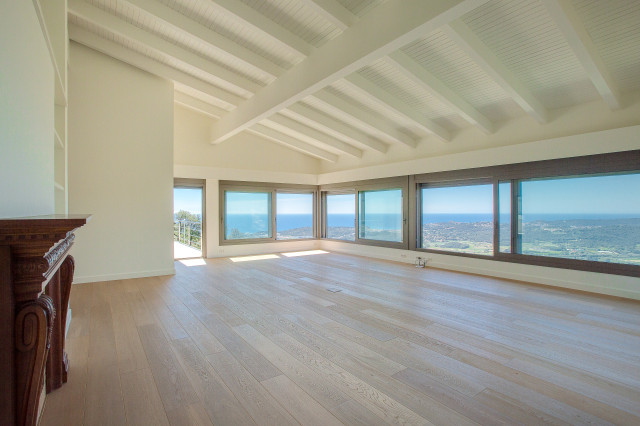 Obra nueva en Playa de Aro modern-living-room