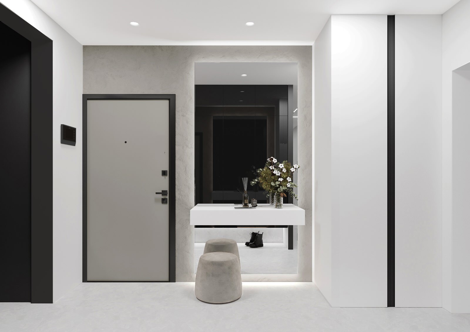 Просторная прихожая