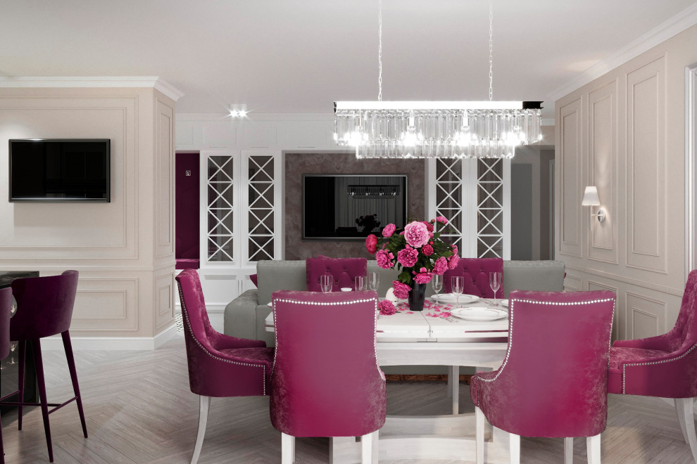 Благородные интерьеры в классическом стиле