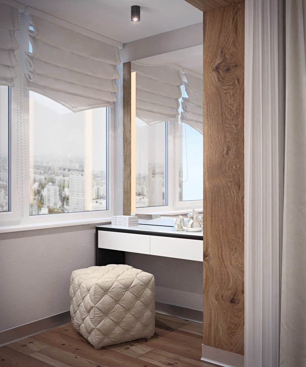 Дизайн-проект трехкомнатной квартиры "Над облаками"