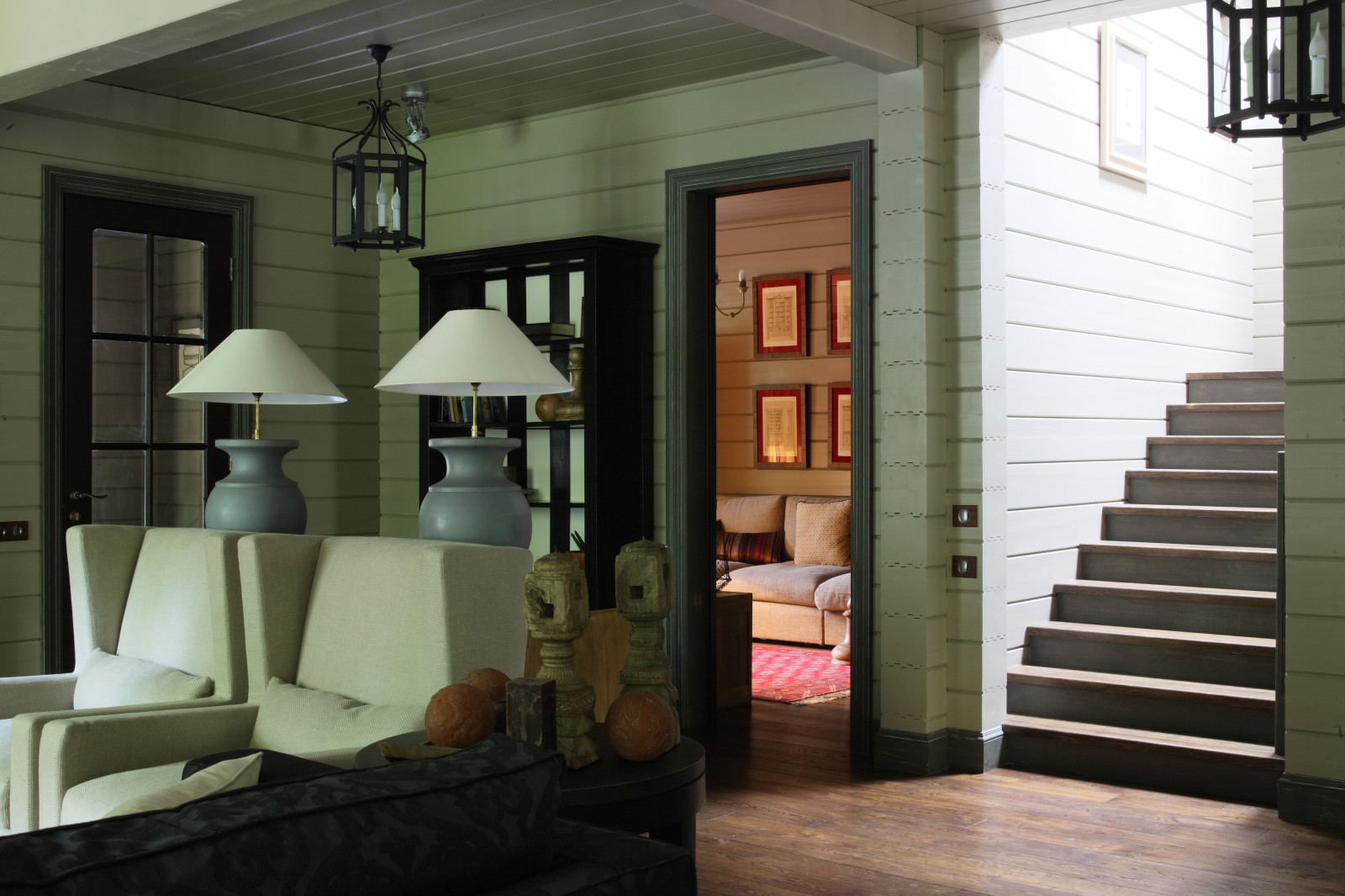 Дом из клееного бруса "Мезонин" от компании "ГрандСтрой"