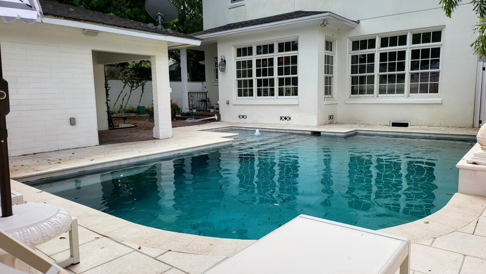Tuscan Courtyard Pool