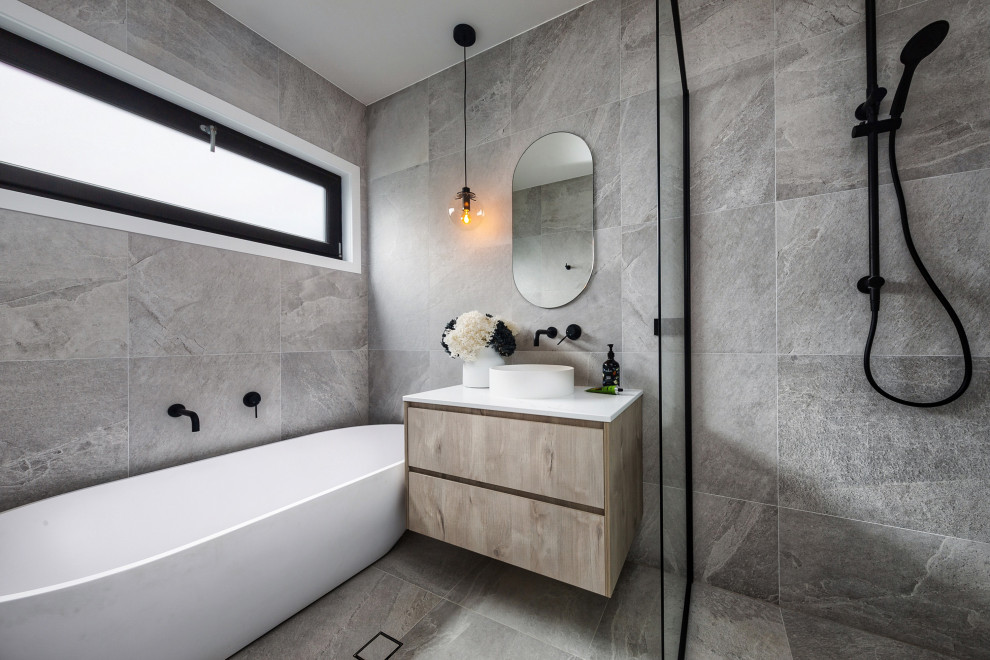 Googong Client Home Contemporary Bathroom Canberra Queanbeyan by BLD Homes Houzz AU