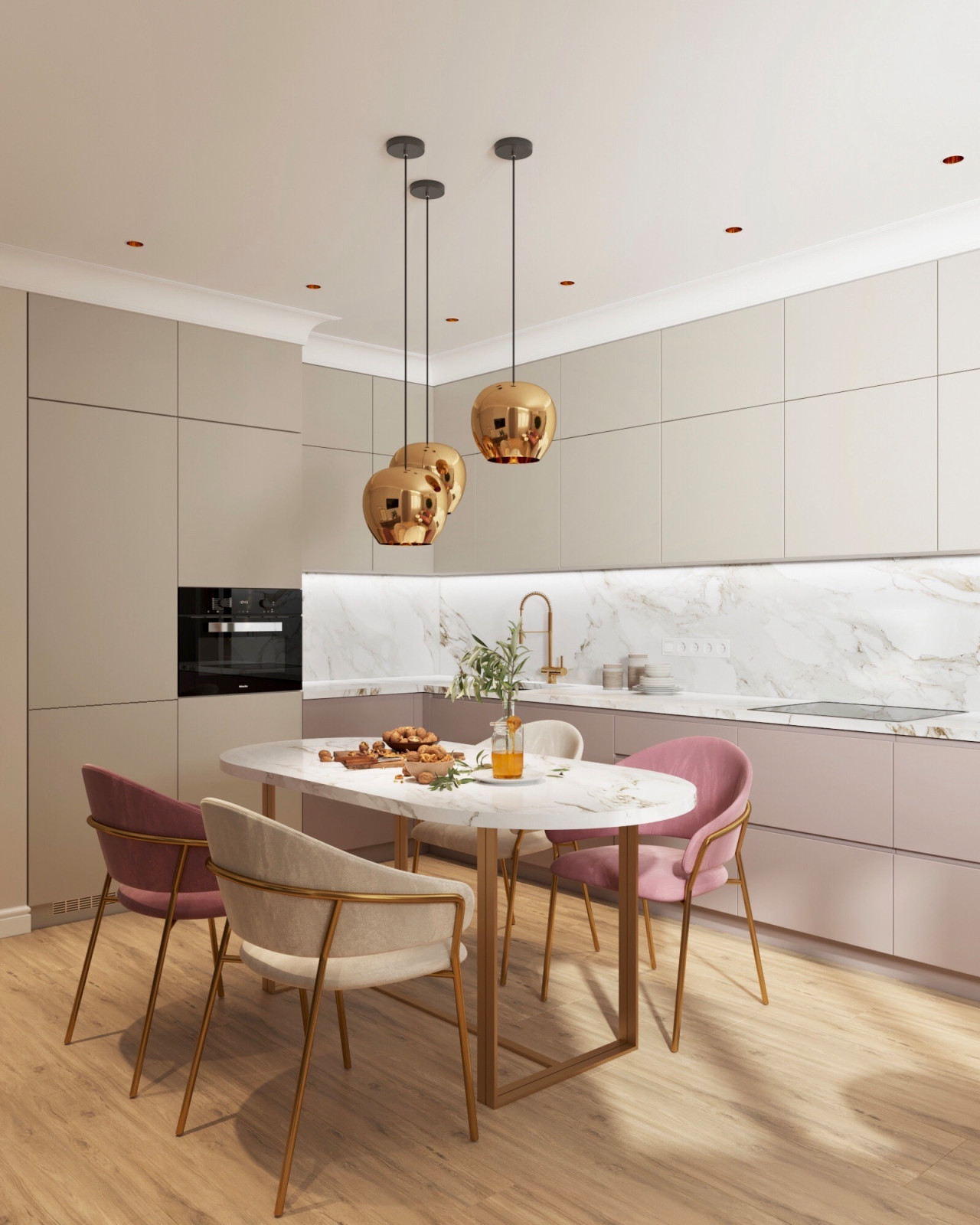 Трехкомнатная квартира в Комунарке.