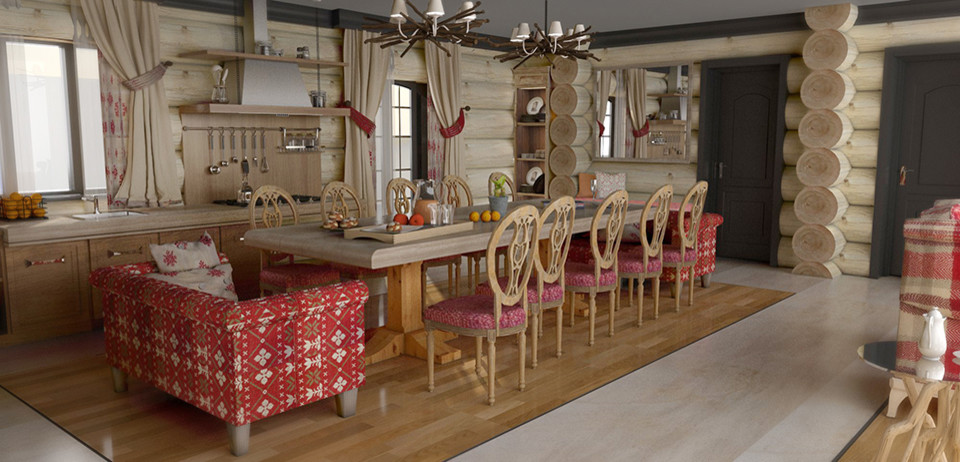 Kitchen - rustic kitchen idea