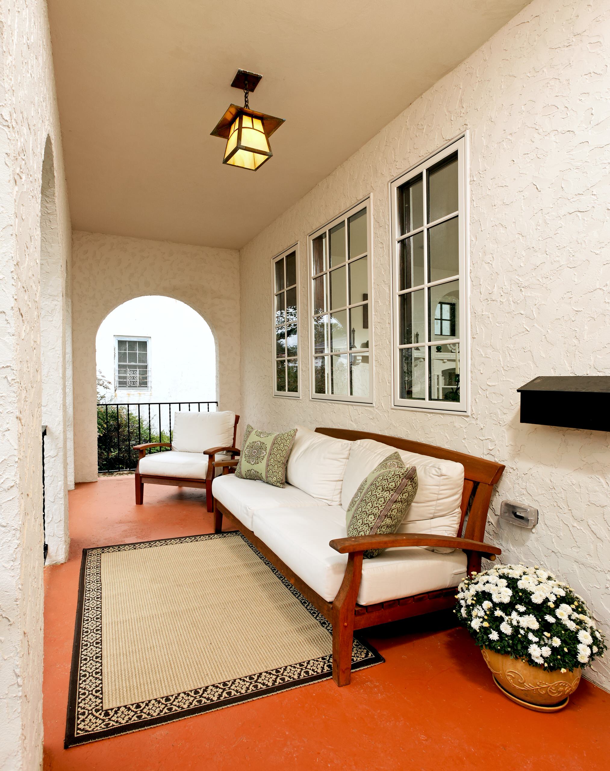 Traditional Spanish Colonial - Outside Porch
