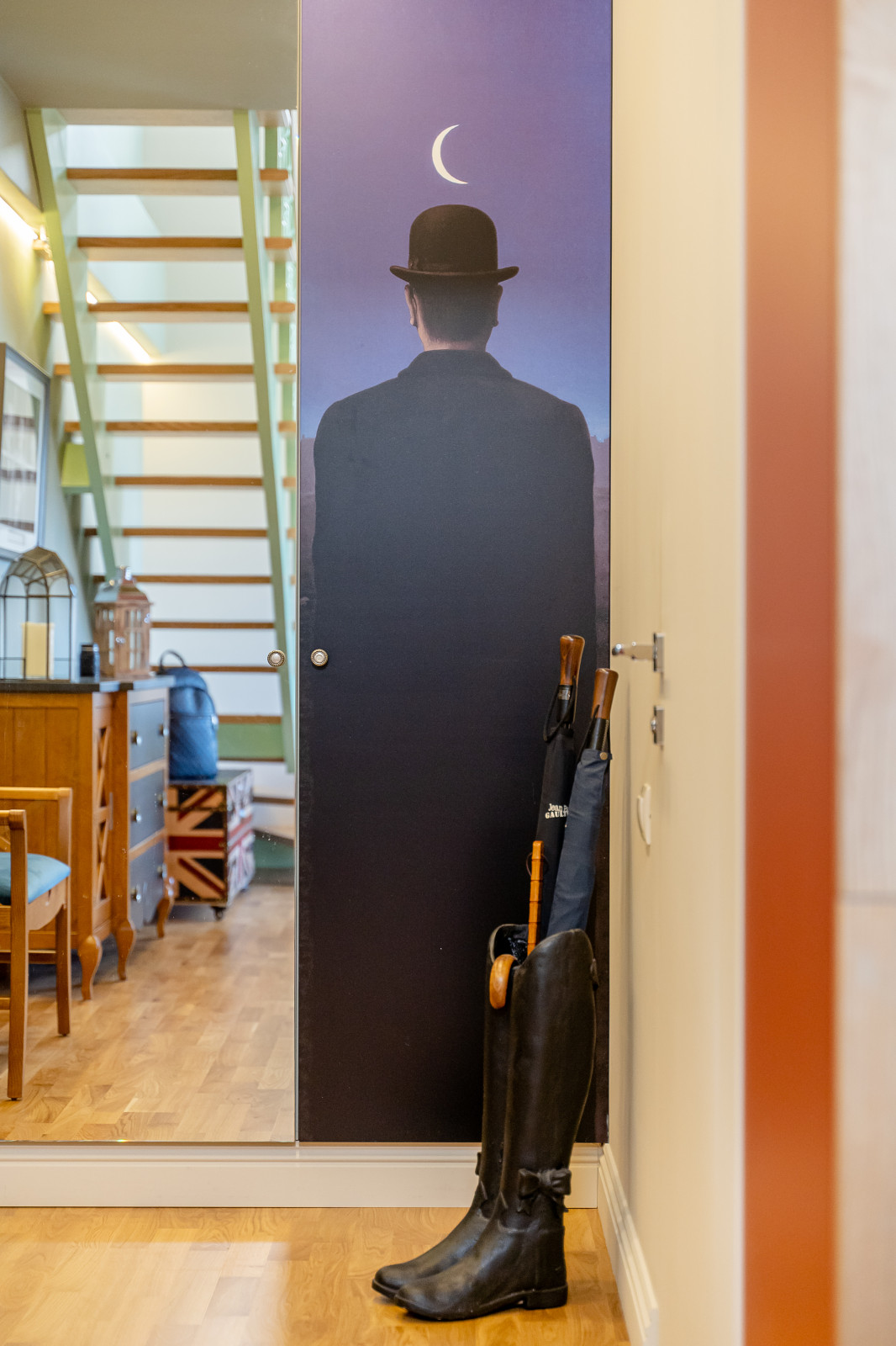 Двухяърусная квартира. Москва.