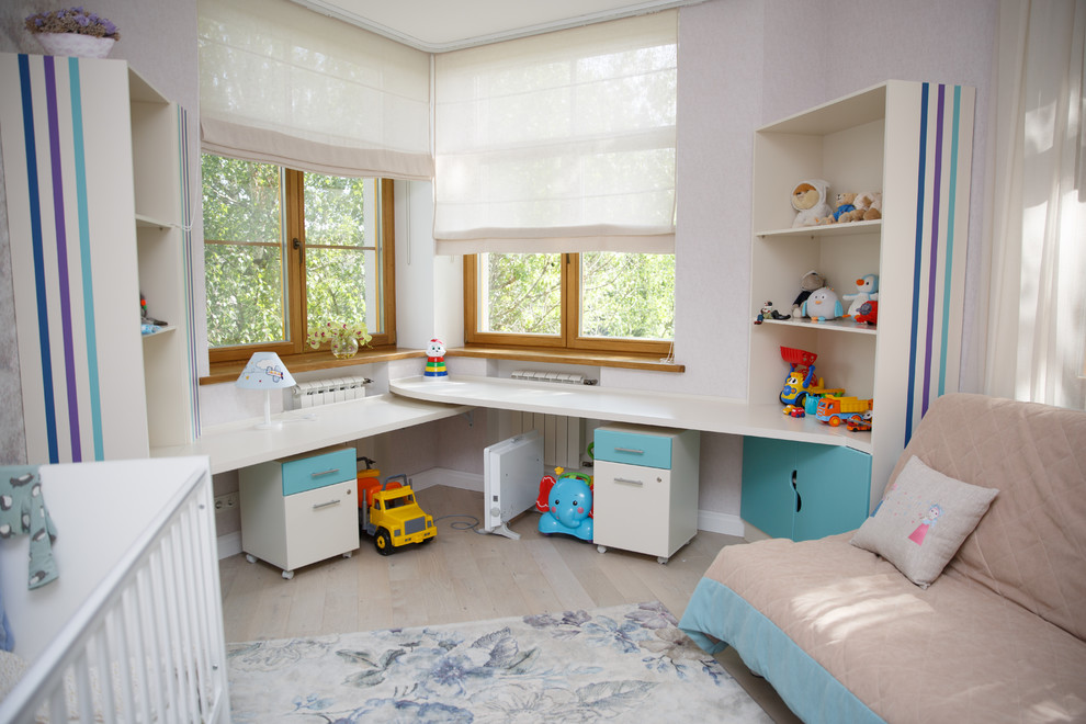 Детская комната. Мебель изготовлена по собсвтенным эскизам