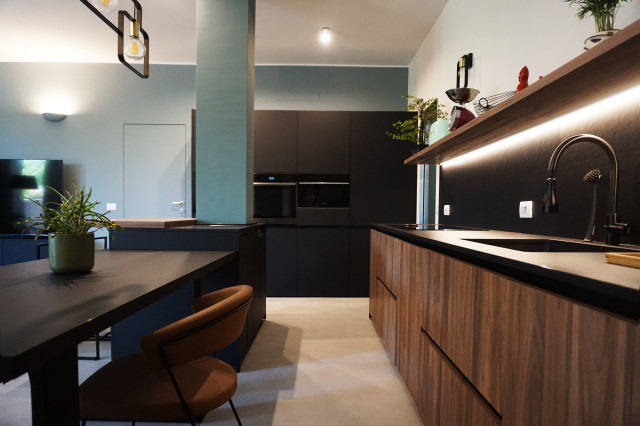 Appartamento Zamagna contemporary-kitchen