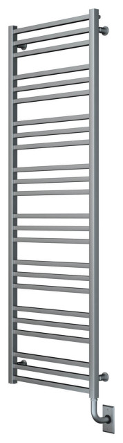 ICO Bath Avento Hydronic Towel Warmer - Square Bar, 23.5 Inch x 64 Inch ...