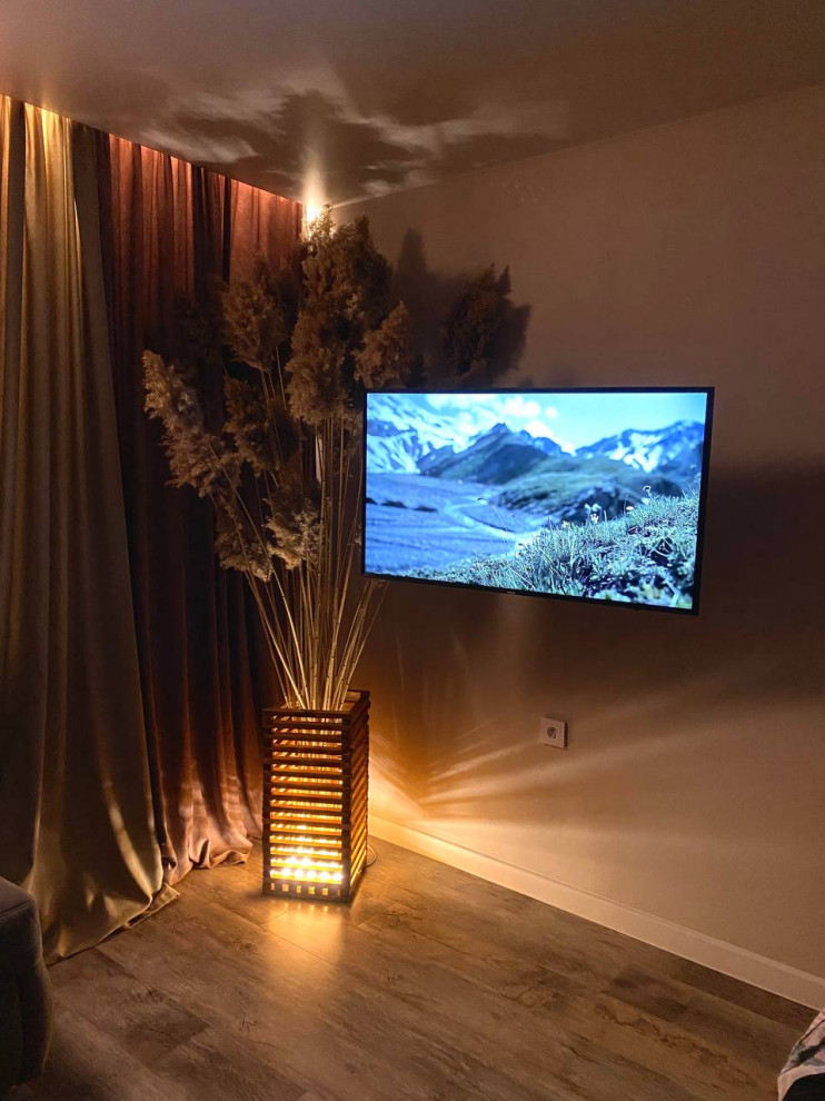 Дизайн-проект квартиры 28 кв.м. Совместный проект с В. Кархалёвой