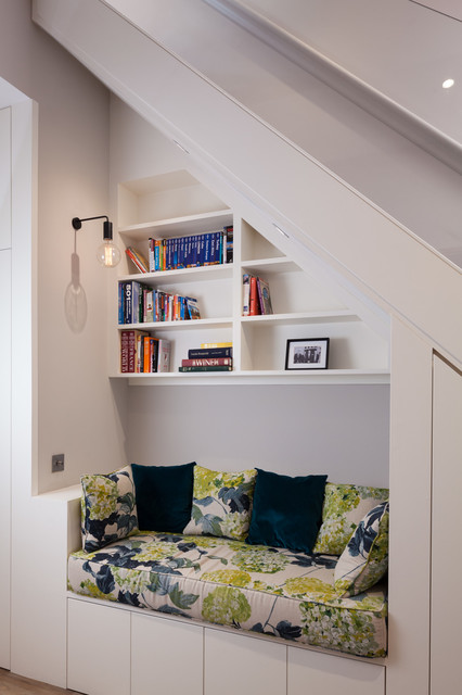 Wandsworth Basement Conversion contemporaneo-corridoio