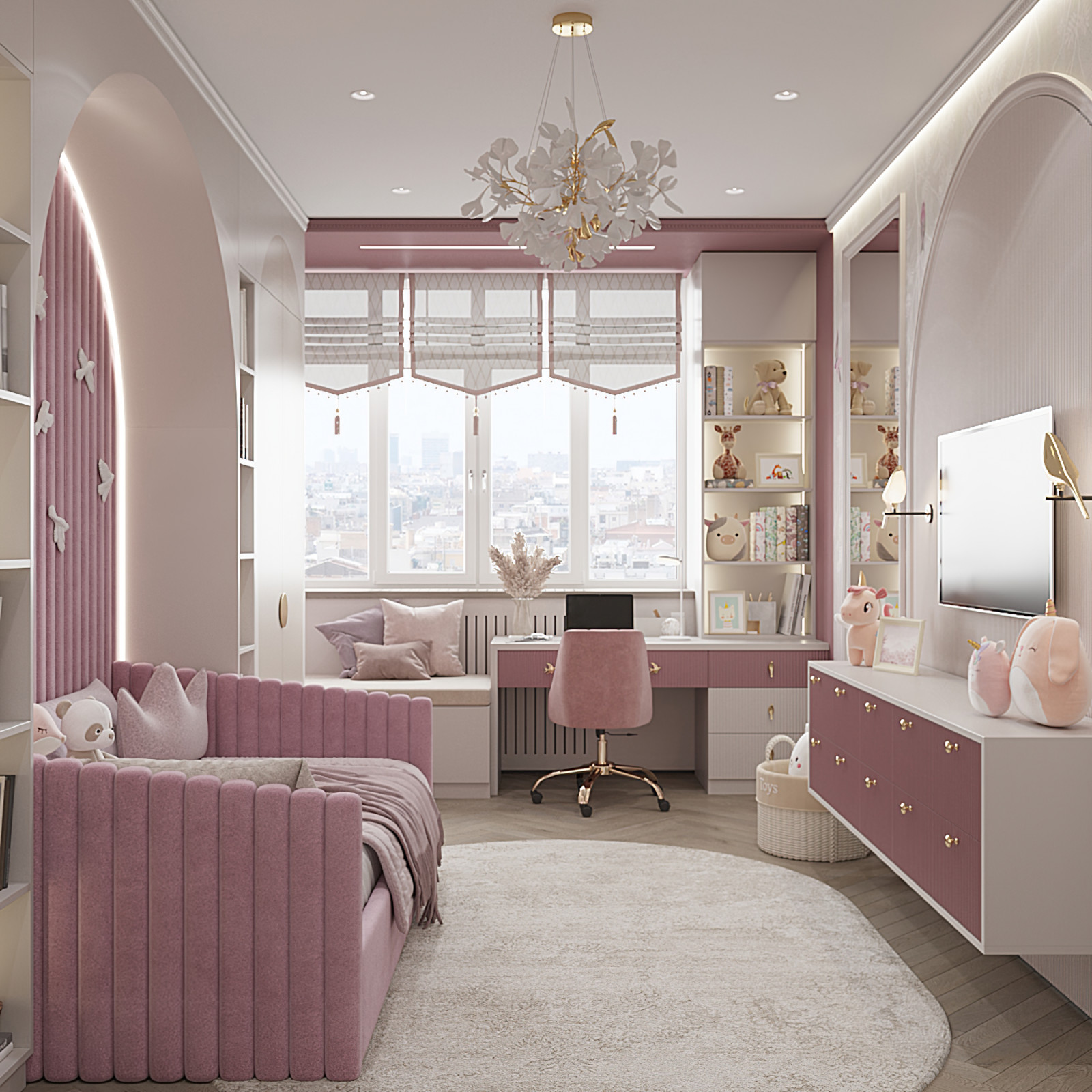 Дизайн-проект  квартиры в центре города