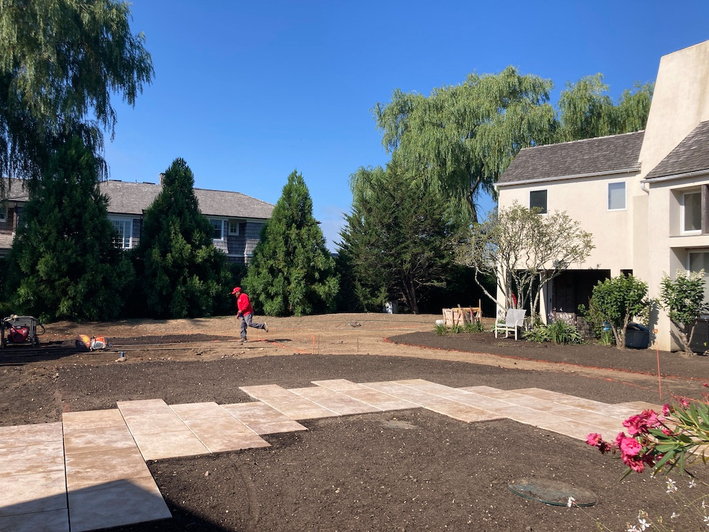 Watermill, NY, Courtyard