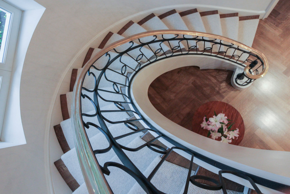 61_Sculptural/Elliptical Staircase in Washington, DC 20008