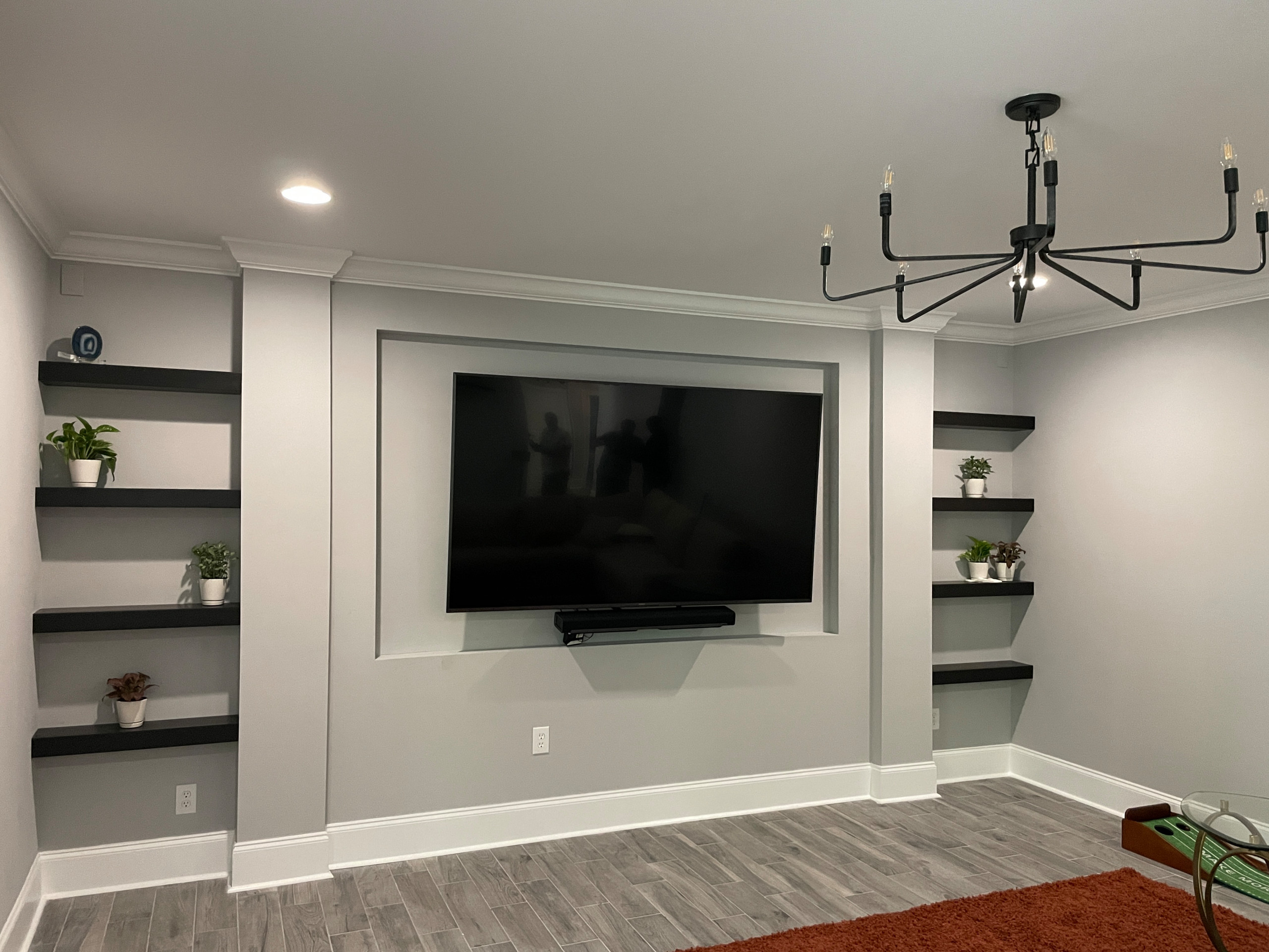 Basement Finished at Milton