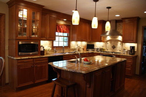 Lapidus Brown Granite Kitchen Countertop Designs