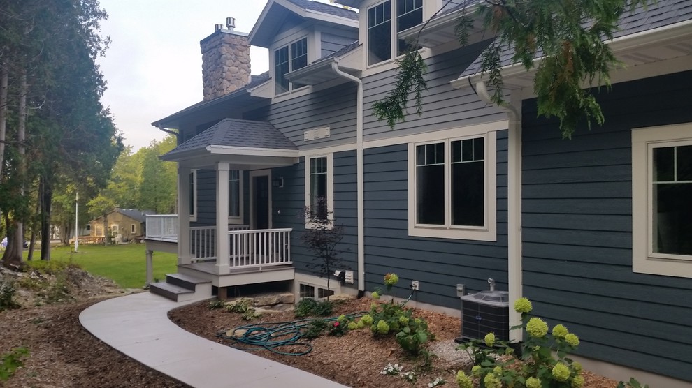 Inspiration for a large eclectic home design remodel