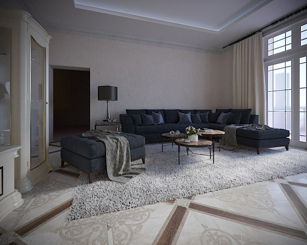 Дизайн-проект гостиной