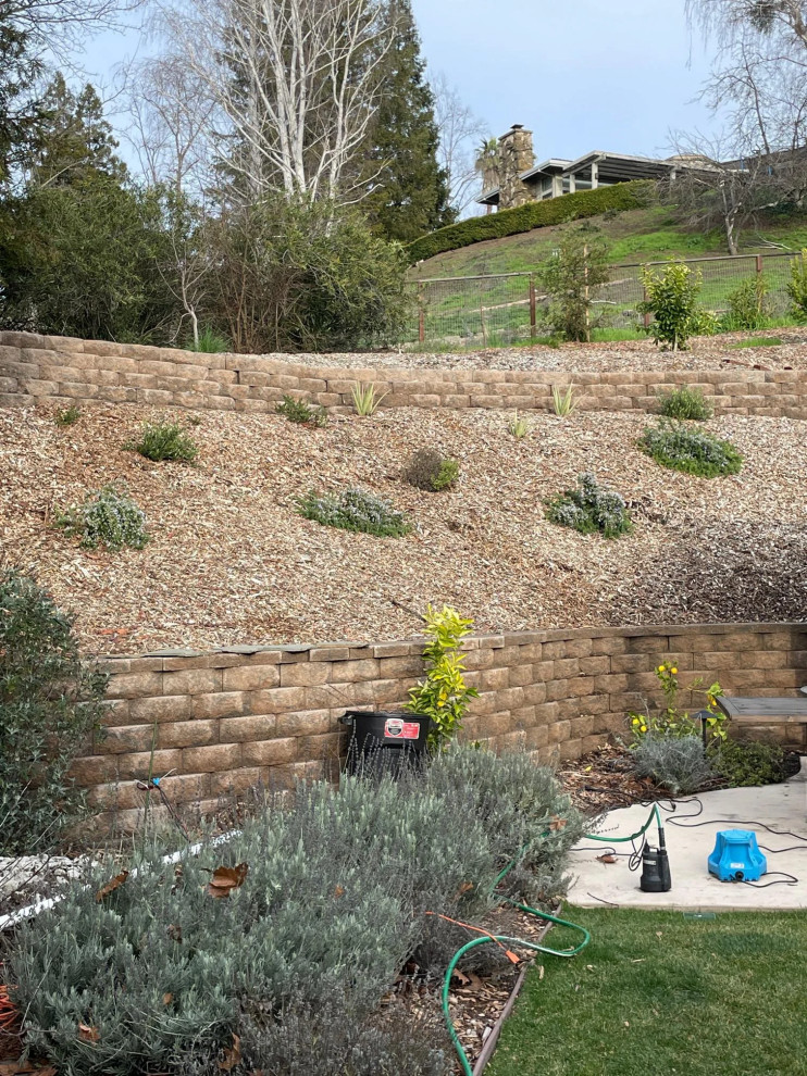 Adding Drainage To Existing Retaining Wall adding-drainage-to-existing-retaining-wall