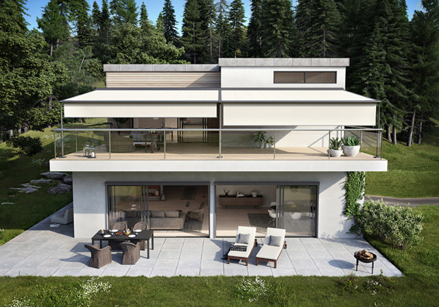 markilux pergola deck