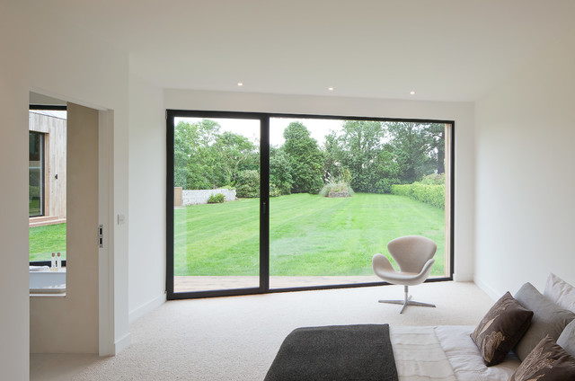 M House contemporaneo-dormitorio
