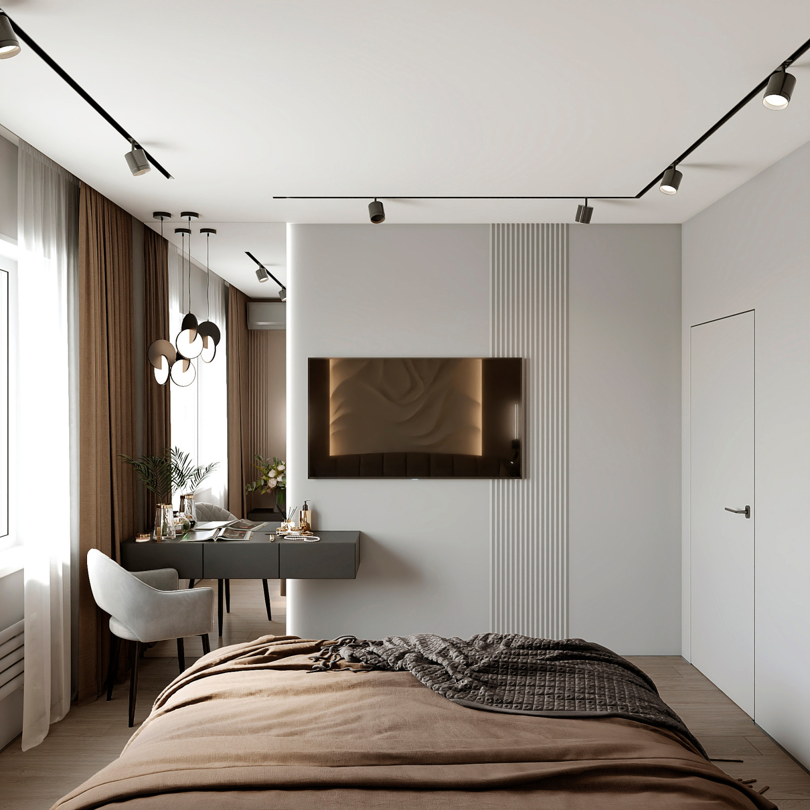 Проект интерьера в современной классике