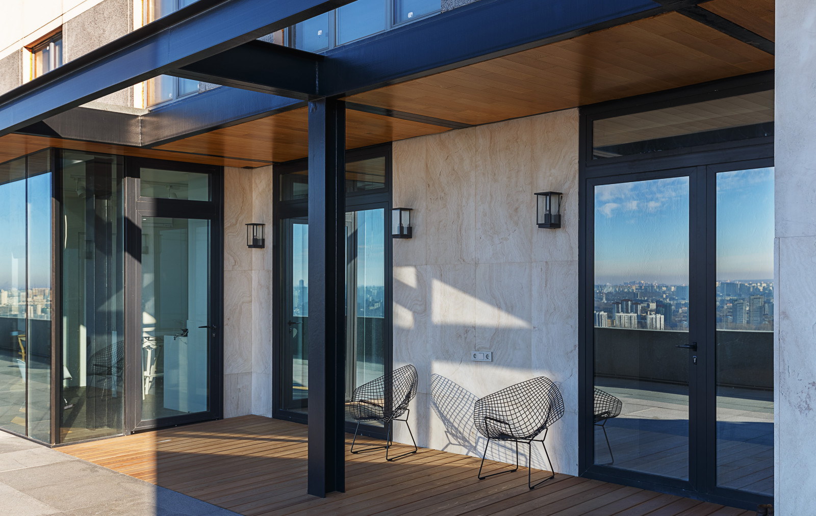 Квартира с панорамным видом на Москву