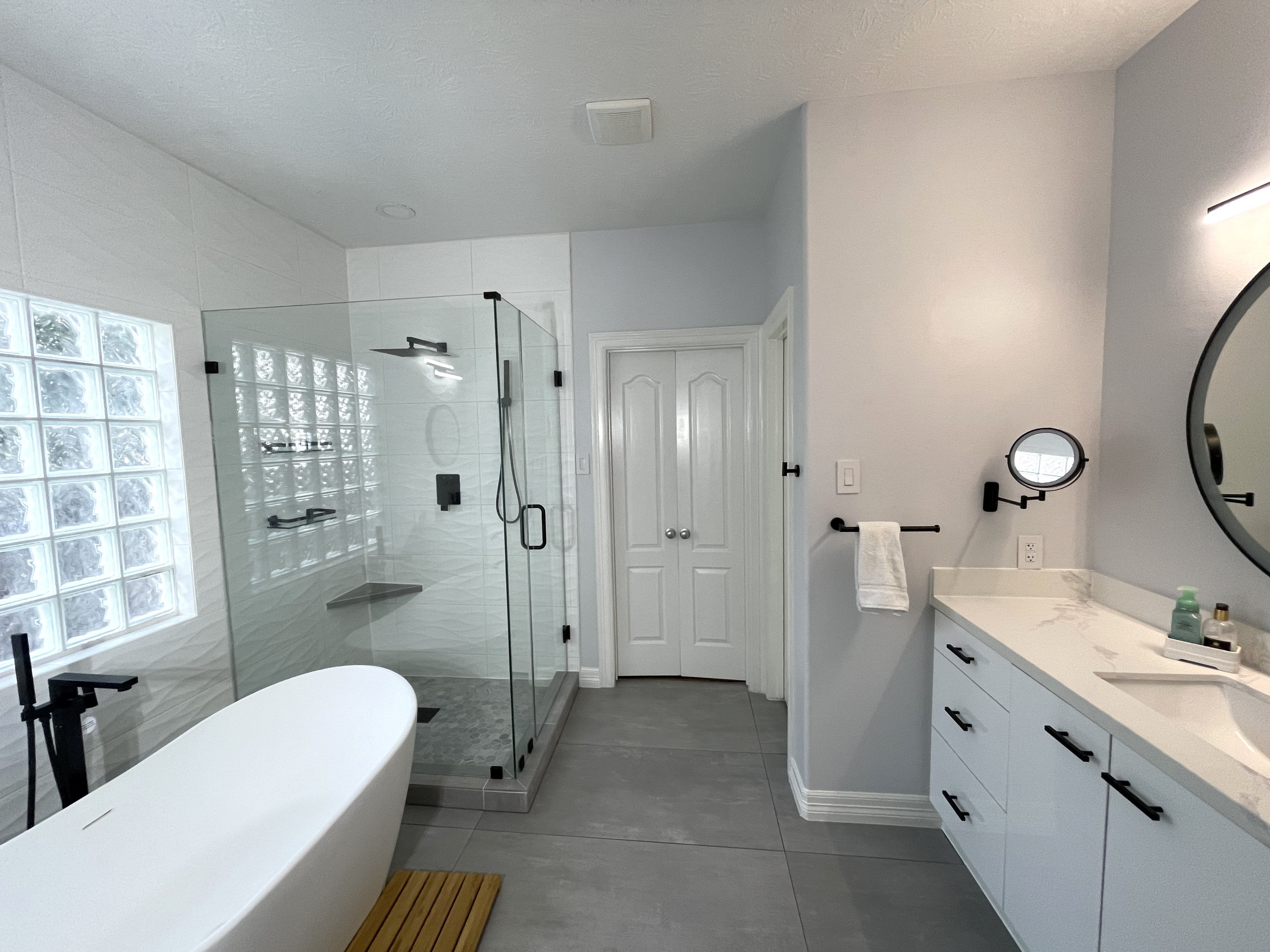 Complete Primary Bathroom Remodeling in Cinco Ranch Katy, TX