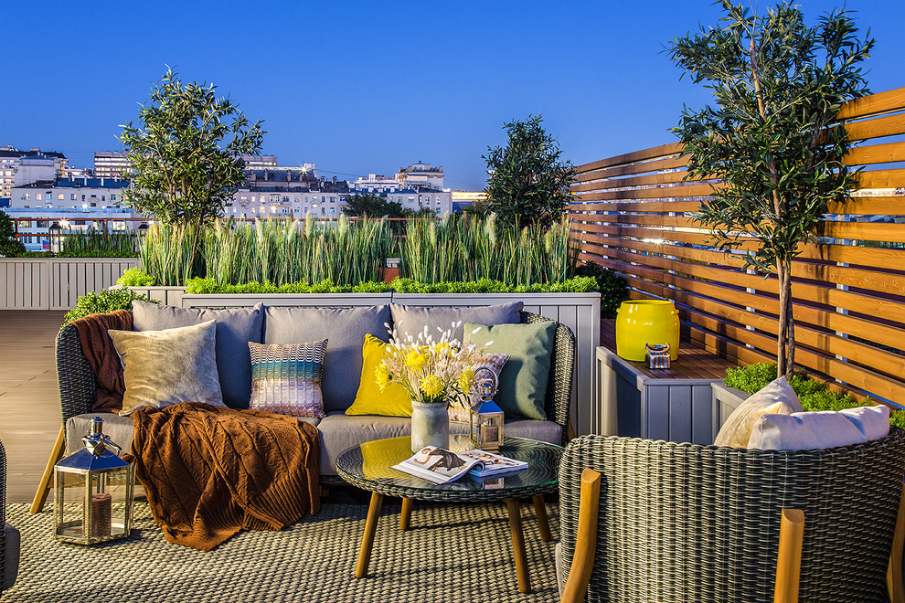 Терраса на крыше