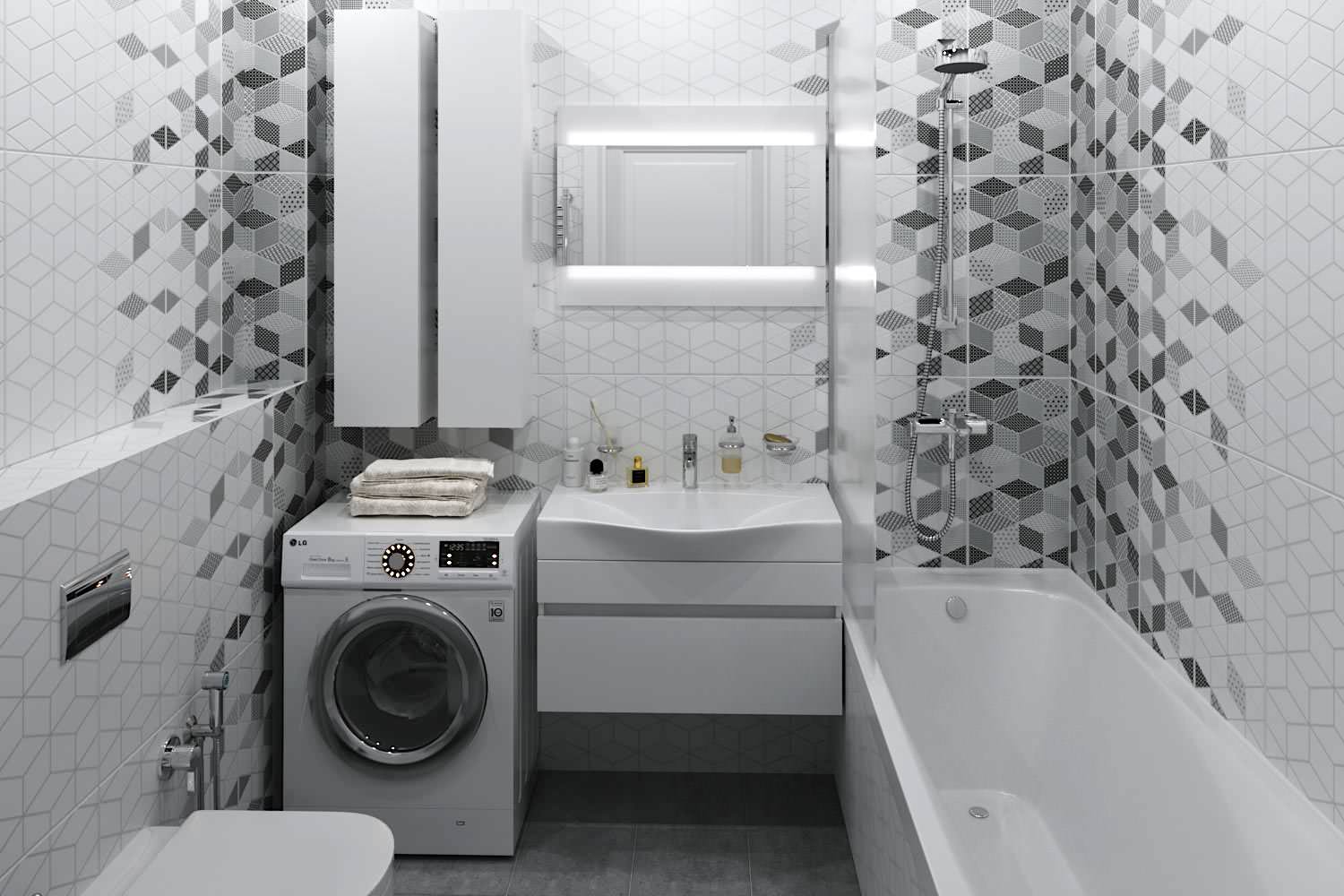 Проекты ванных комнат для магазина сантехники и плитки