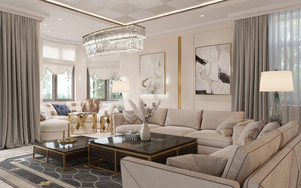 Загородный дом в КП «Графский лес», 650 M² (2022)