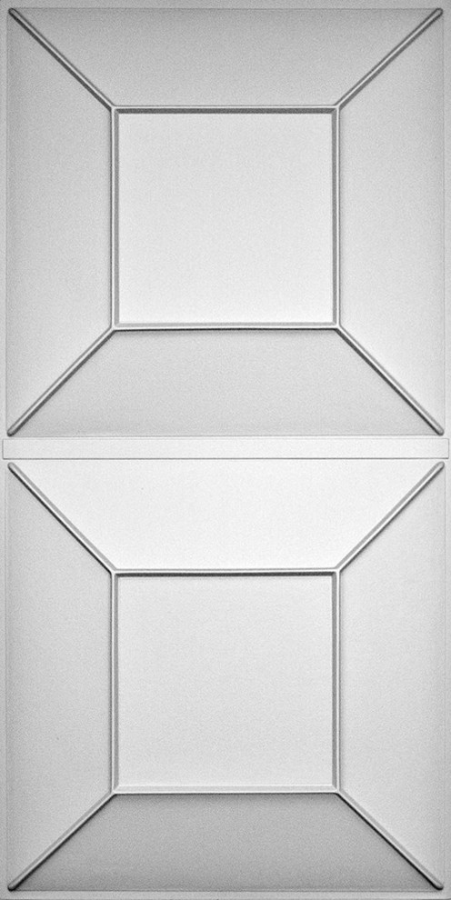 24x24 Convex White Ceiling Tiles Set Of 5 Contemporary Ceiling   Home Design 