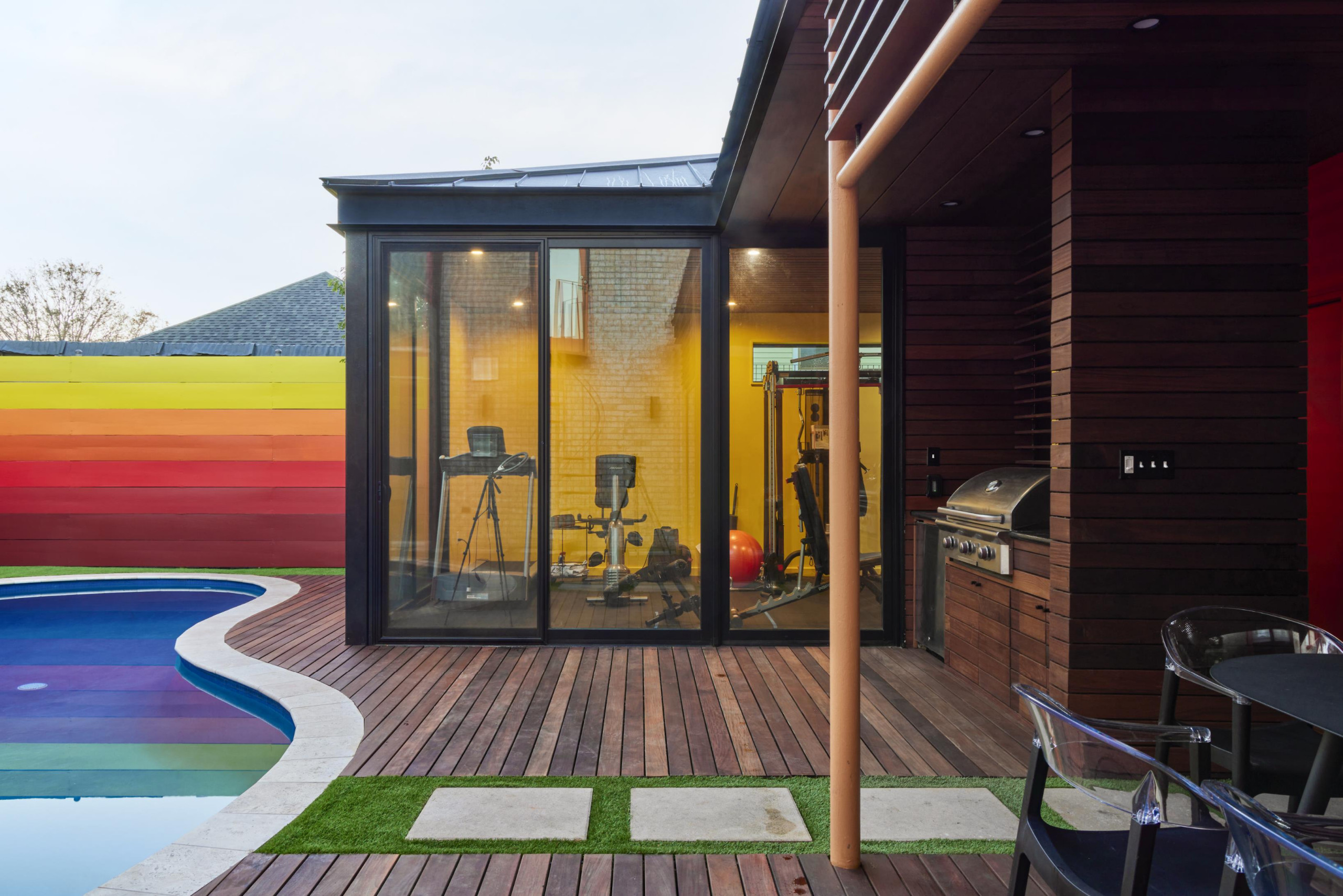 Saturated Backyard Renovation