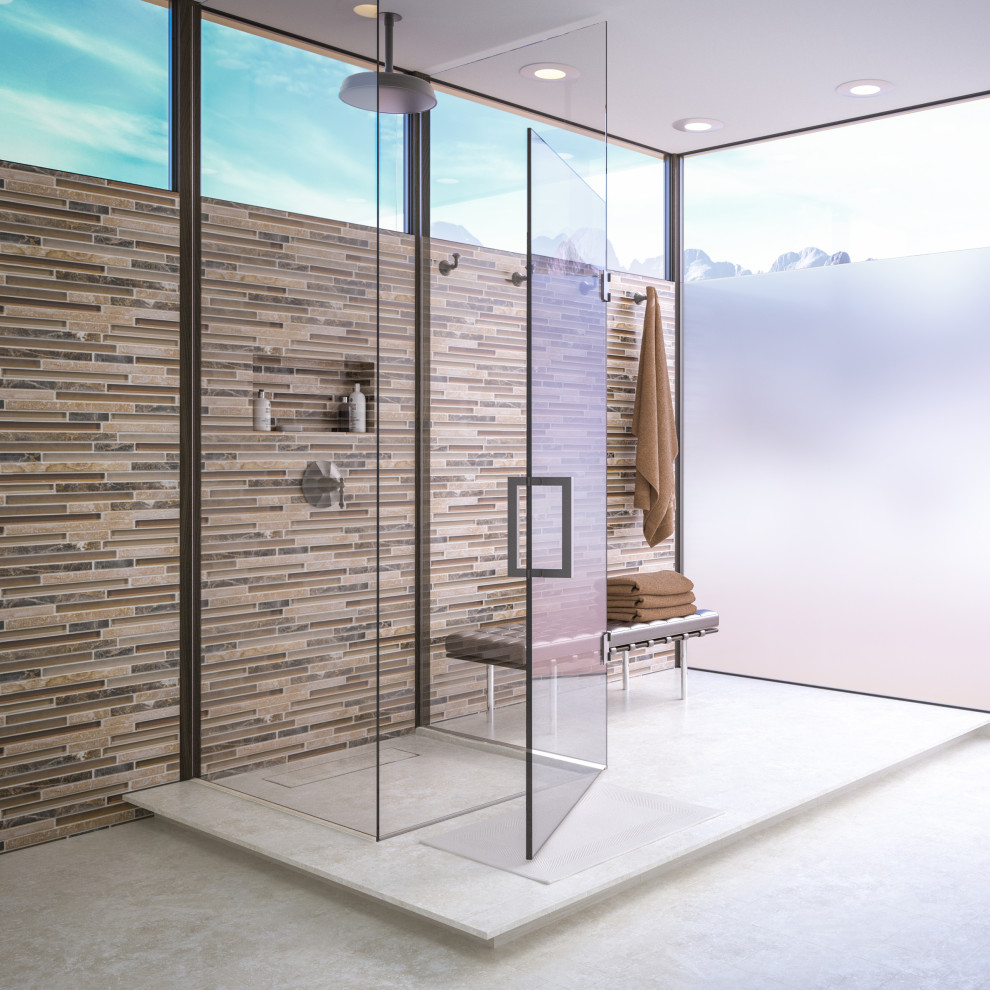 Guardian Glass Showerguard Modern Bathroom Detroit by Guardian ShowerGuard Houzz