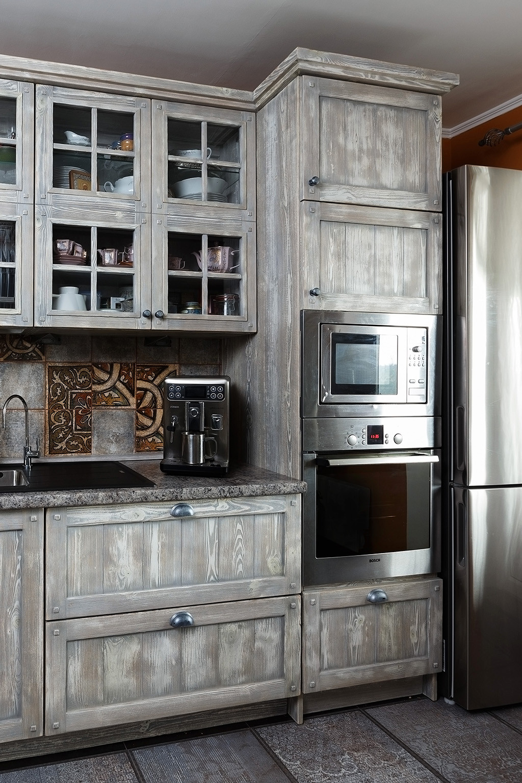 Кухня в стиле винтаж