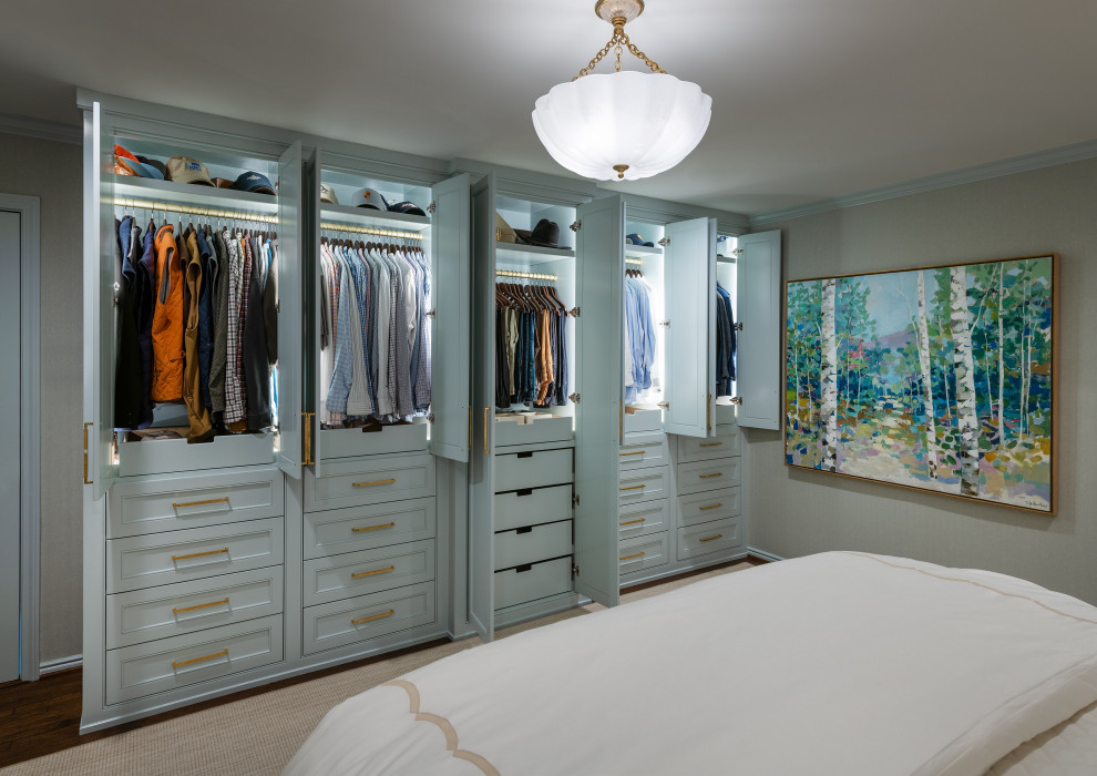 Bespoke Bedroom Closet - Transitional - Closet - Dallas - by Kathleen ...